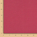 Baumwoll-Patchwork Foulard Rot - Ribes y Casals