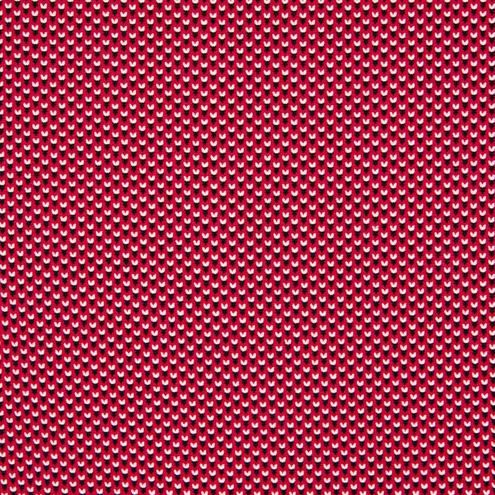 Baumwoll-Patchwork Foulard Rot - Ribes y Casals