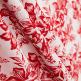 Patchwork Baumwolle Lily Rot - Ribes y Casals