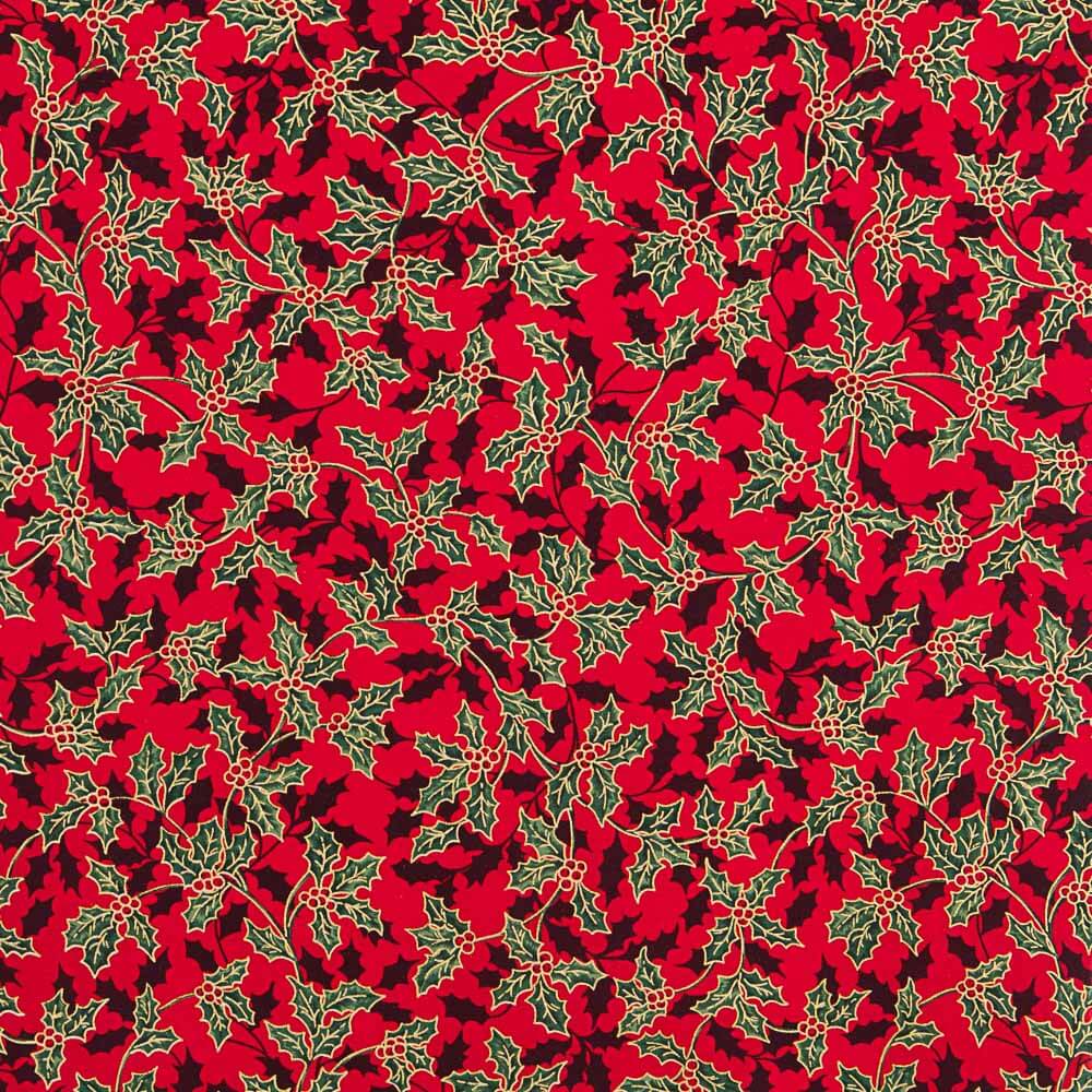 Weihnachtskränze aus Baumwolle Rot - Ribes y Casals