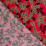 Weihnachtskränze aus Baumwolle Rot - Ribes y Casals
