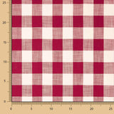 Baumwolle Rustikale Baumwolle Maxi Square Rot - Ribes y Casals