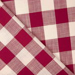 Baumwolle Rustikale Baumwolle Maxi Square Rot - Ribes y Casals