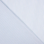 Cotton Vichy Stripe Hellblau Mini - Ribes y Casals