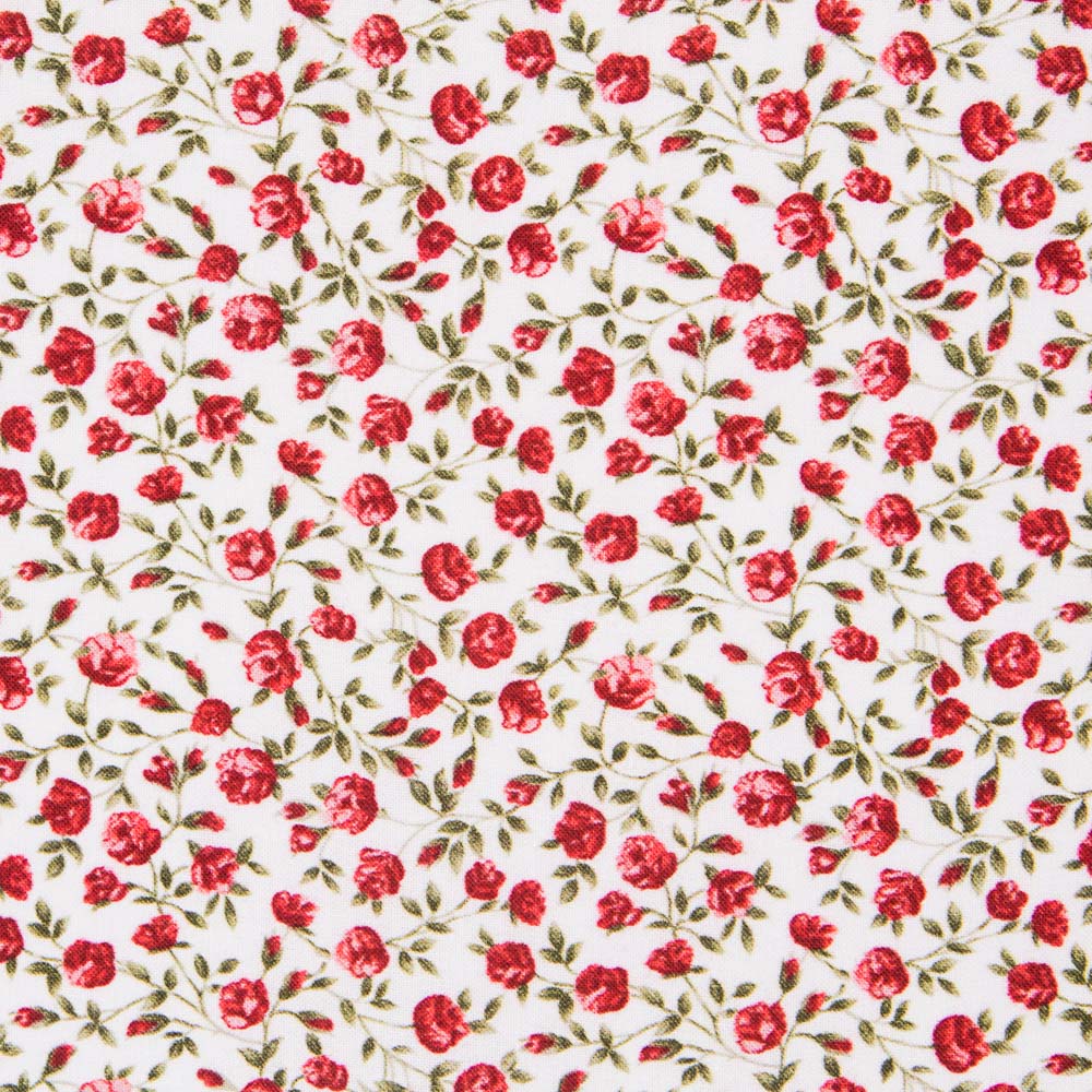 Rote Rosen aus Baumwolle - Ribes y Casals
