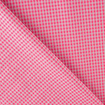 Seersucker Baumwolle Mini Fluor Rosa Mini Barbie Frame - Ribes y Casals