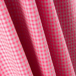 Seersucker Baumwolle Mini Fluor Rosa Mini Barbie Frame - Ribes y Casals