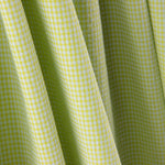 Seersucker Baumwolle Mini Quadratisch Lime Green - Ribes y Casals