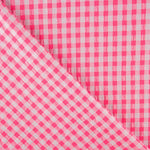 Baumwolle Seersucker Medium Square Baumwolle Fluor Rosa - Ribes y Casals
