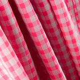 Baumwolle Seersucker Medium Square Baumwolle Fluor Rosa - Ribes y Casals