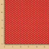 Baumwolle Taupe Rot - Ribes y Casals