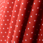 Baumwolle Taupe Rot - Ribes y Casals