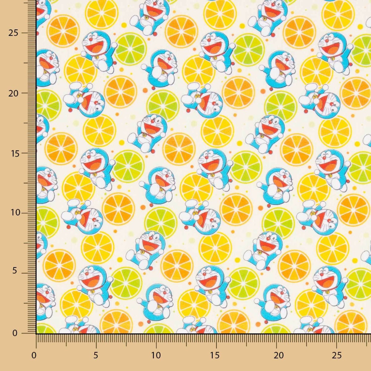 Doraemon Zitrone Baumwolle - Ribes y Casals