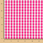Baumwolle Vichy Baumwolle Maxi Fuchsia - Ribes y Casals