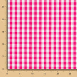Baumwolle Vichy Baumwolle Maxi Fuchsia - Ribes y Casals