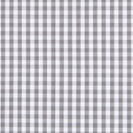 Vichy Baumwolle Maxi Grau - Ribes y Casals