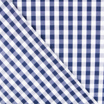 Vichy Baumwolle Maxi Marine - Ribes y Casals