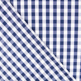 Vichy Baumwolle Maxi Marine - Ribes y Casals