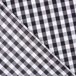 Vichy Cotton Maxi Schwarz - Ribes y Casals