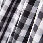 Vichy Cotton Maxi Schwarz - Ribes y Casals