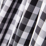 Vichy Cotton Maxi Schwarz - Ribes y Casals