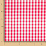 Baumwolle Vichy Baumwolle Maxi Rot - Ribes y Casals