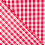 Baumwolle Vichy Baumwolle Maxi Rot - Ribes y Casals
