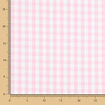 Vichy Baumwolle Maxi Rosa - Ribes y Casals