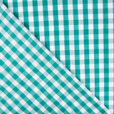Vichy Baumwolle Maxi Grün - Ribes y Casals