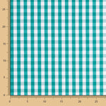 Vichy Baumwolle Maxi Grün - Ribes y Casals