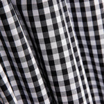 Vichy Cotton Medium Schwarz - Ribes y Casals