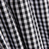 Vichy Cotton Medium Schwarz - Ribes y Casals