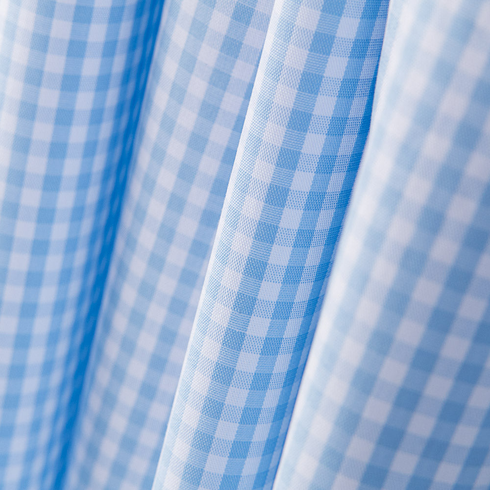 Vichy Cotton Mini Hellblau - Ribes y Casals