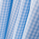 Vichy Cotton Mini Hellblau - Ribes y Casals