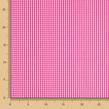 Vichy Baumwolle Mini Fuchsia - Ribes y Casals