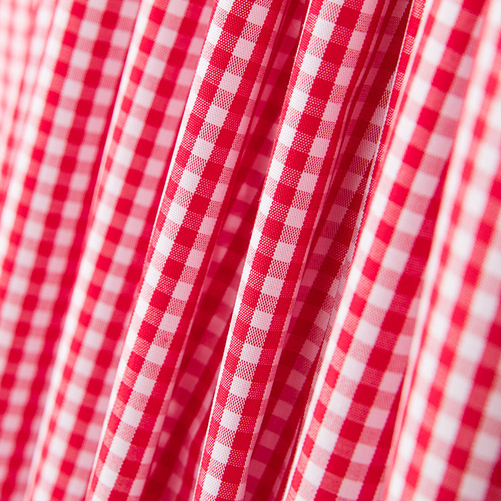 Vichy Baumwolle Mini Rot - Ribes y Casals