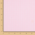 Vichy Baumwolle Mini Rosa - Ribes y Casals