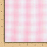 Vichy Baumwolle Mini Rosa - Ribes y Casals