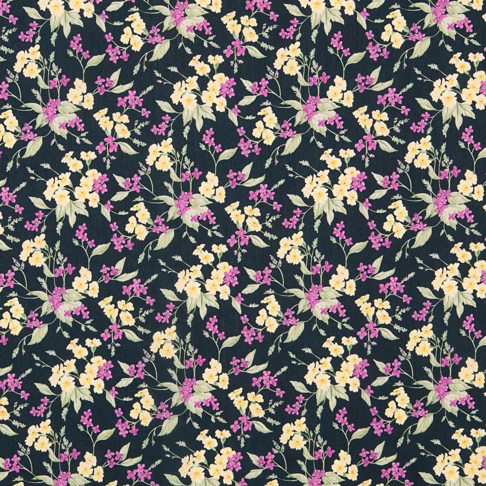 Liberty Fabrics Tana Lawn® Yorkshire Meadow Marine - Ribes y Casals