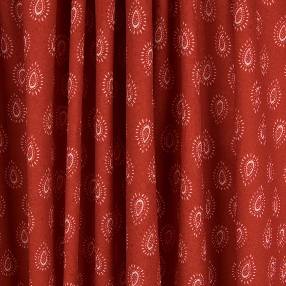 Antibakterielles Baumwollbandana Rot - Ribes y Casals