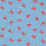 Antibakterielle Baumwolle Krabbe Blau Denim - Ribes y Casals
