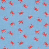 Antibakterielle Baumwolle Krabbe Blau Denim - Ribes y Casals