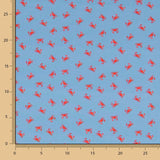 Antibakterielle Baumwolle Krabbe Blau Denim - Ribes y Casals