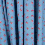 Antibakterielle Baumwolle Krabbe Blau Denim - Ribes y Casals