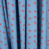 Antibakterielle Baumwolle Krabbe Blau Denim - Ribes y Casals