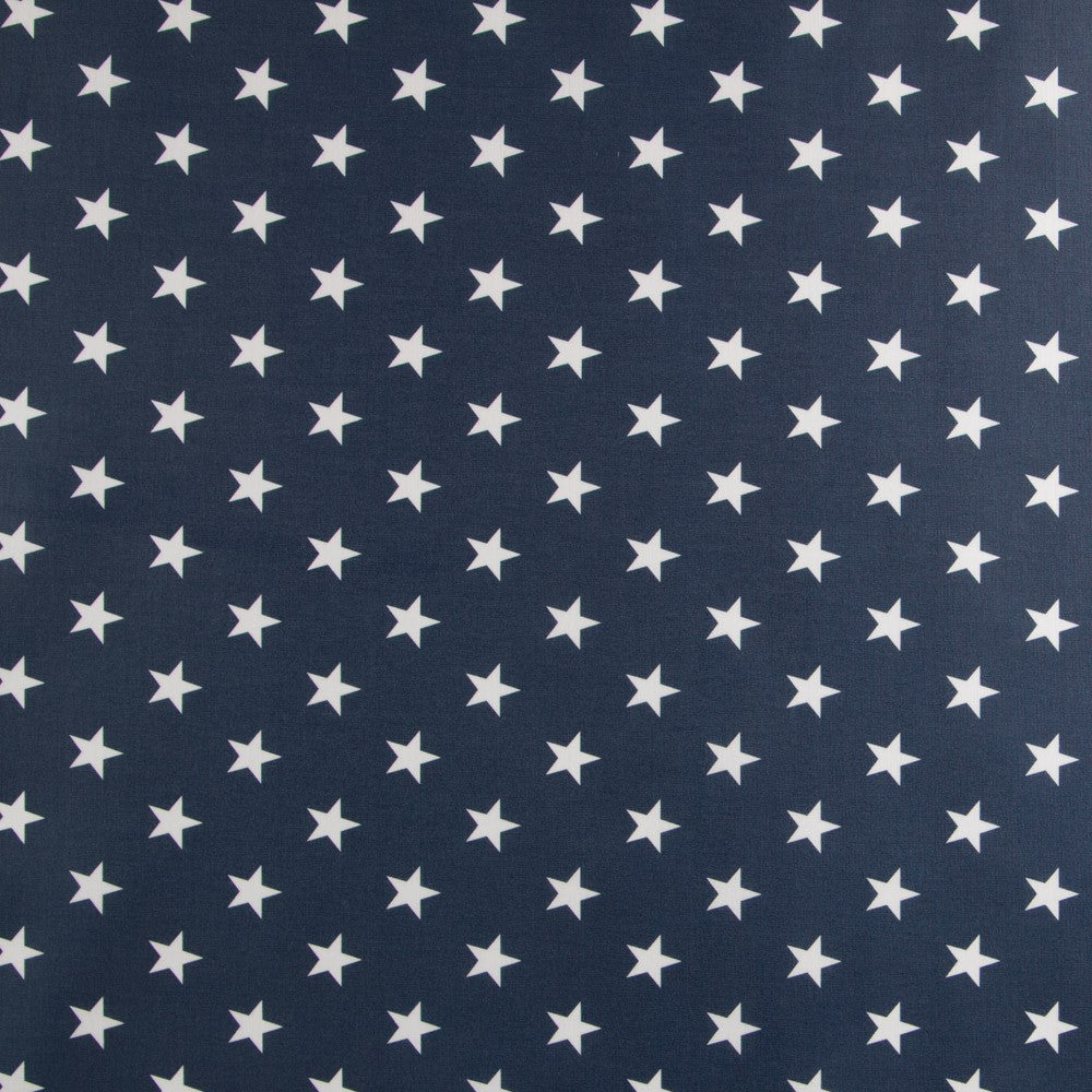 Sterne aus gewachster Baumwolle Navy - Ribes y Casals