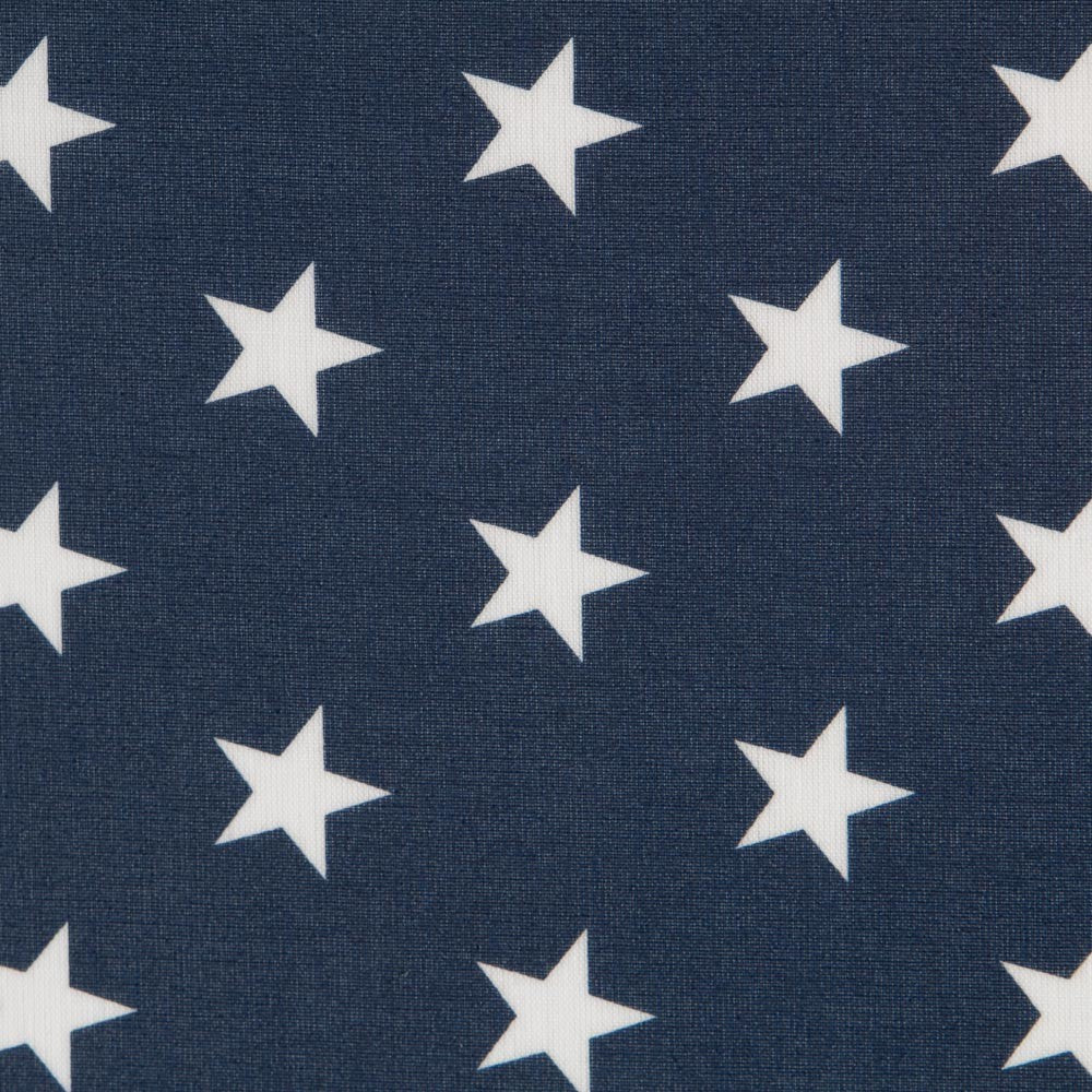 Sterne aus gewachster Baumwolle Navy - Ribes y Casals