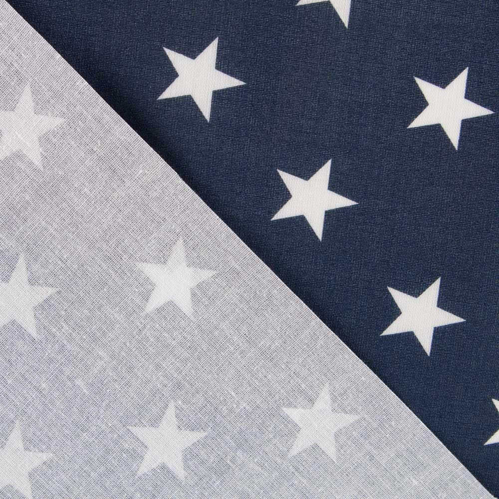Sterne aus gewachster Baumwolle Navy - Ribes y Casals