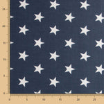 Sterne aus gewachster Baumwolle Navy - Ribes y Casals