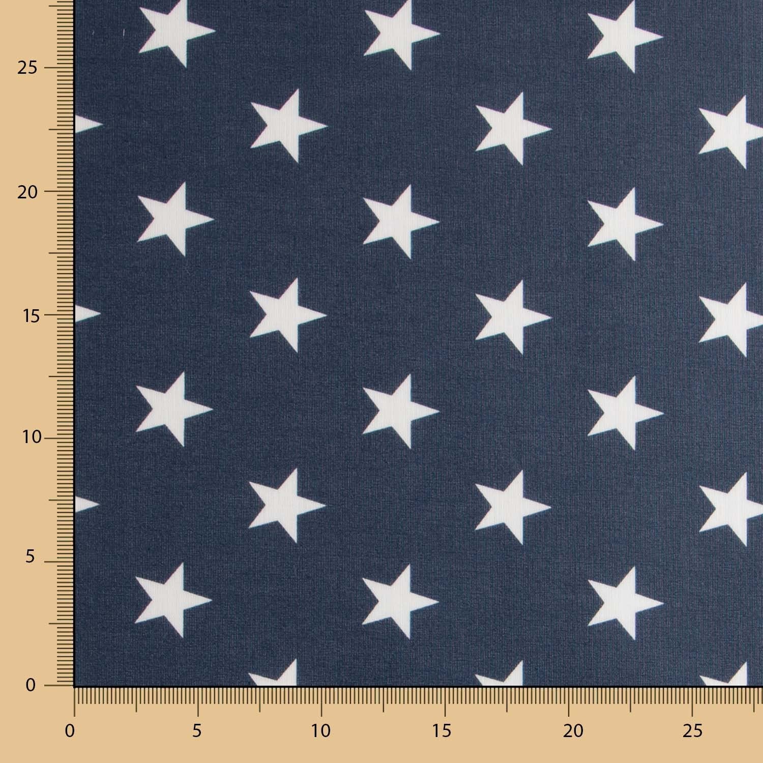 Sterne aus gewachster Baumwolle Navy - Ribes y Casals